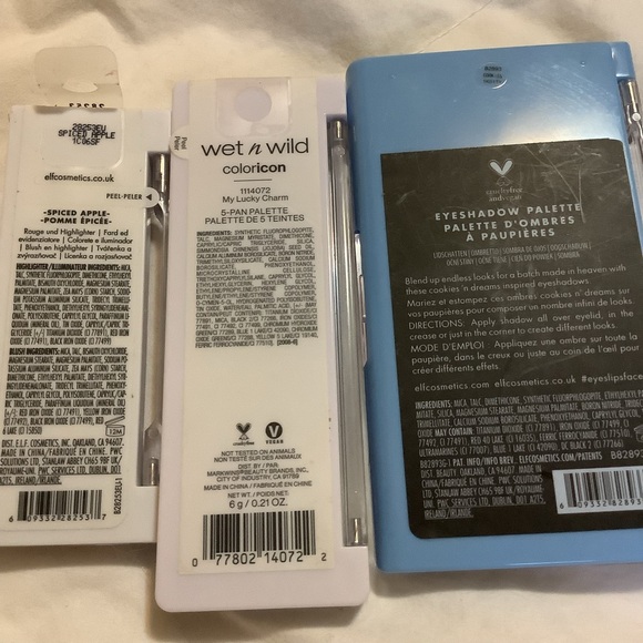 Bundle of pallets, Elf, 2 Wet & Wild(new) - Picture 3 of 4